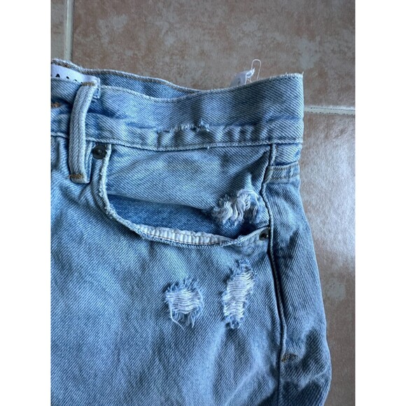 Frame Le Brigette Short denim  SOHO Distressed Women Size 26 - Picture 4 of 7